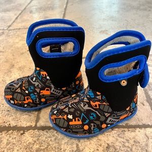 Bogs Baby Construction Design Size Kids/Infant 5